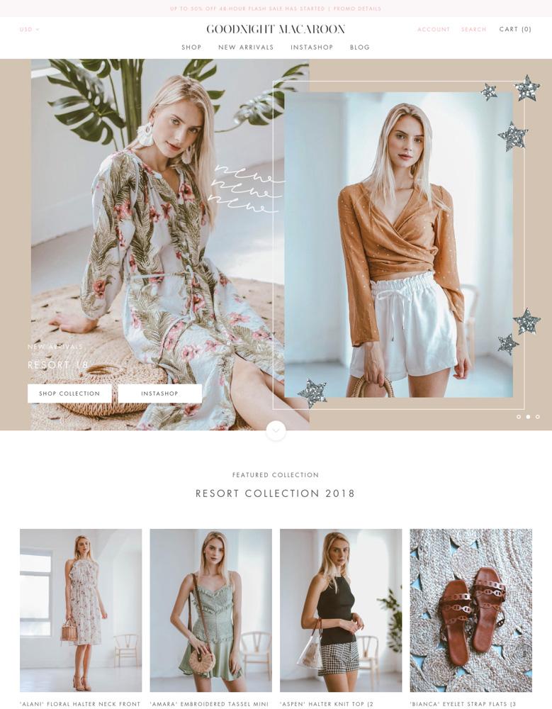 Best Shopify themes for clothing