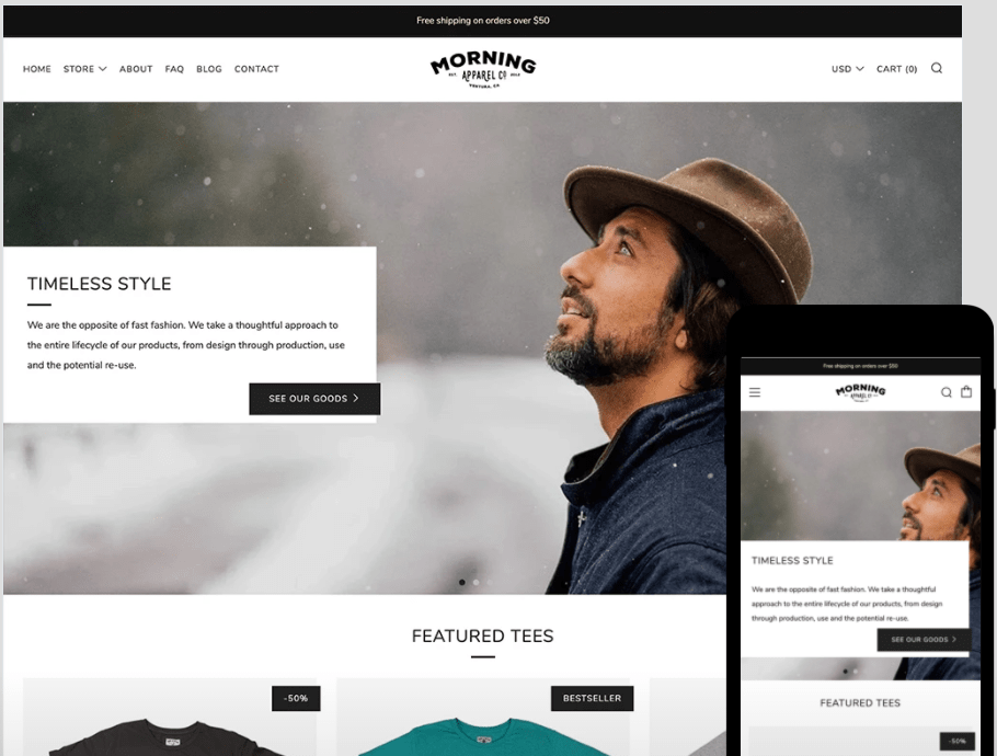 best shopify theme for one product