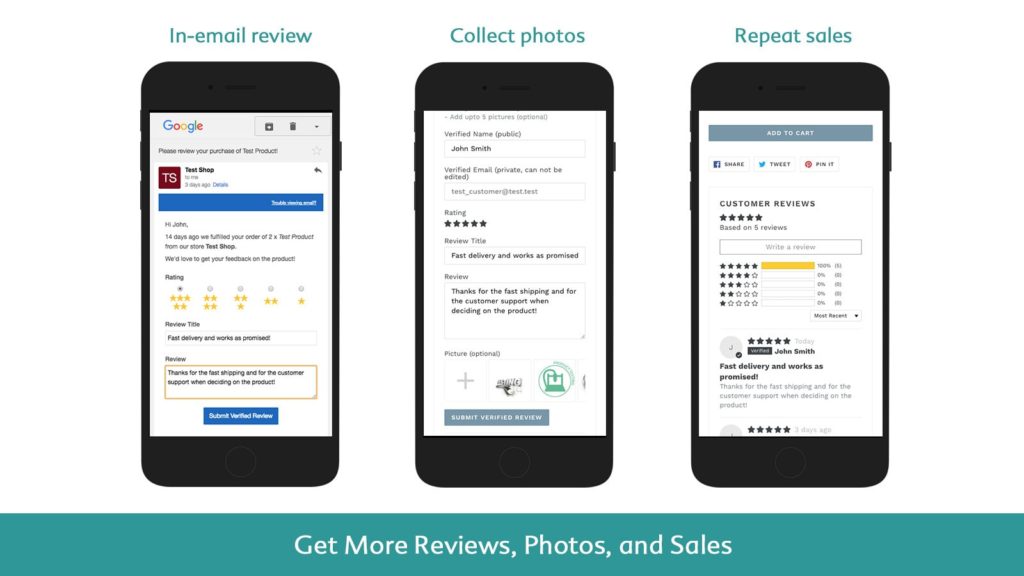 Shopify review app