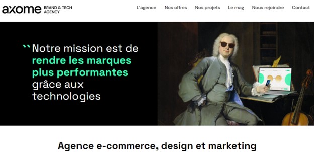 axome shopify plus agency in france