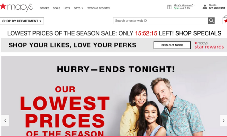 sales urgency e-commerce