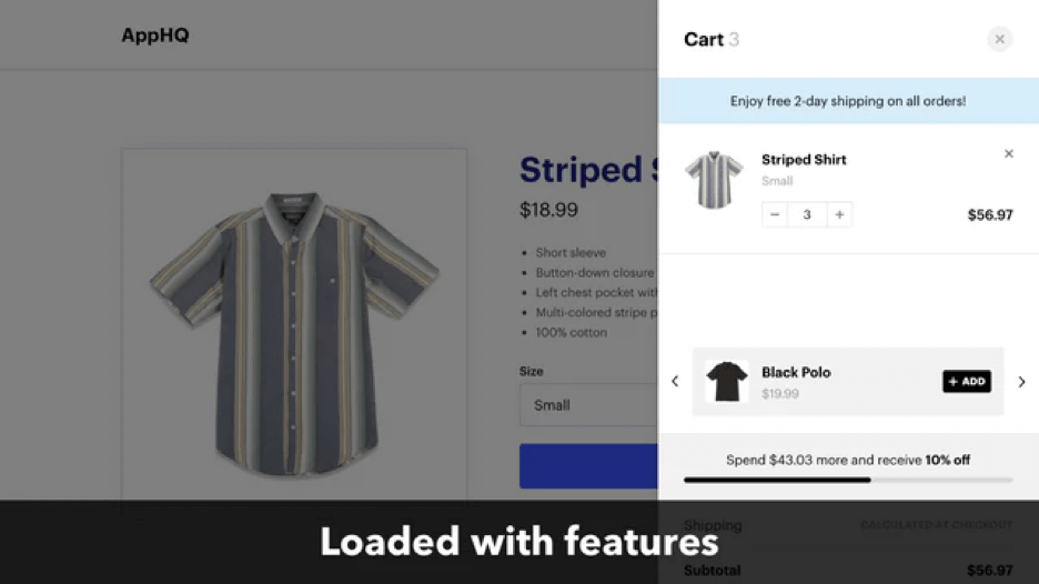 shopify drawer cart apps
