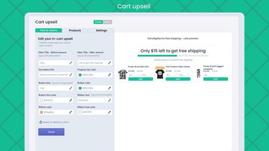 slide cart app for shopify
