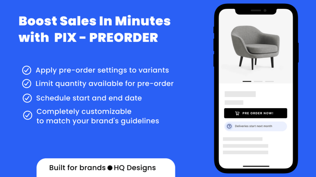 pros and cons of pre-order shopify