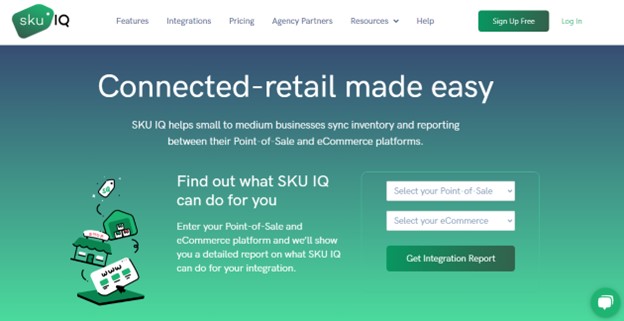 sku iq as integration with shopify