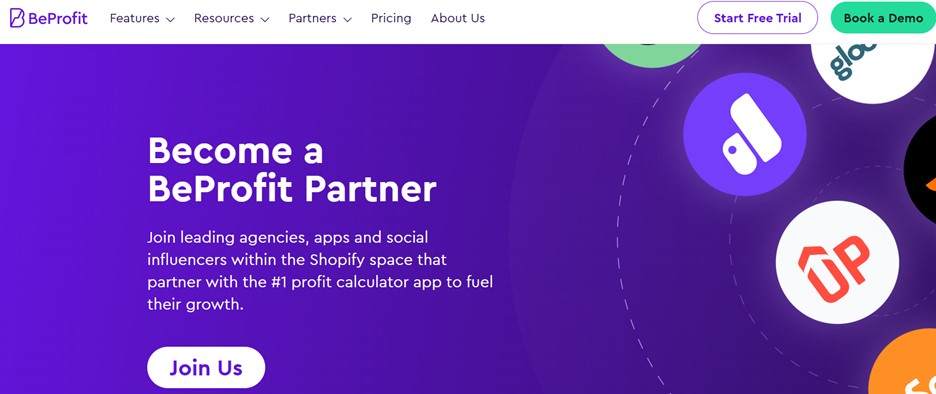 BeProfit Affiliate Program for Shopify