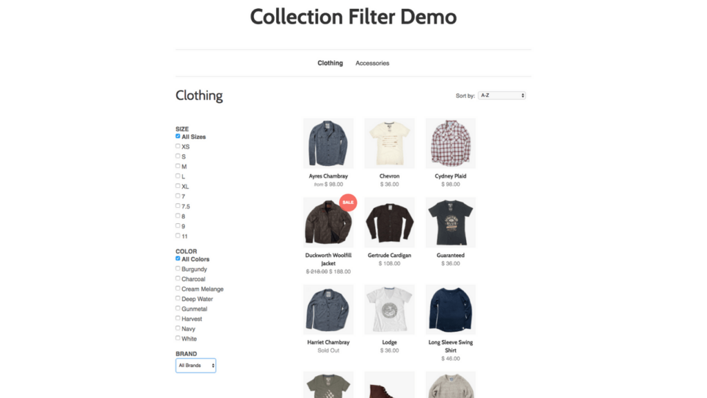 Filterific Collection Filter