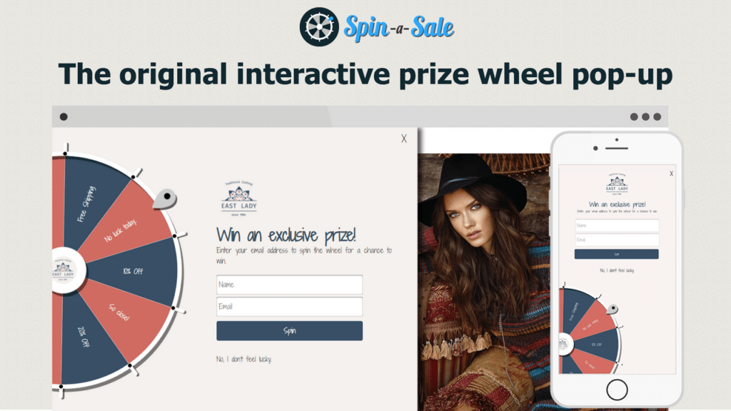 Spin‑a‑Sale