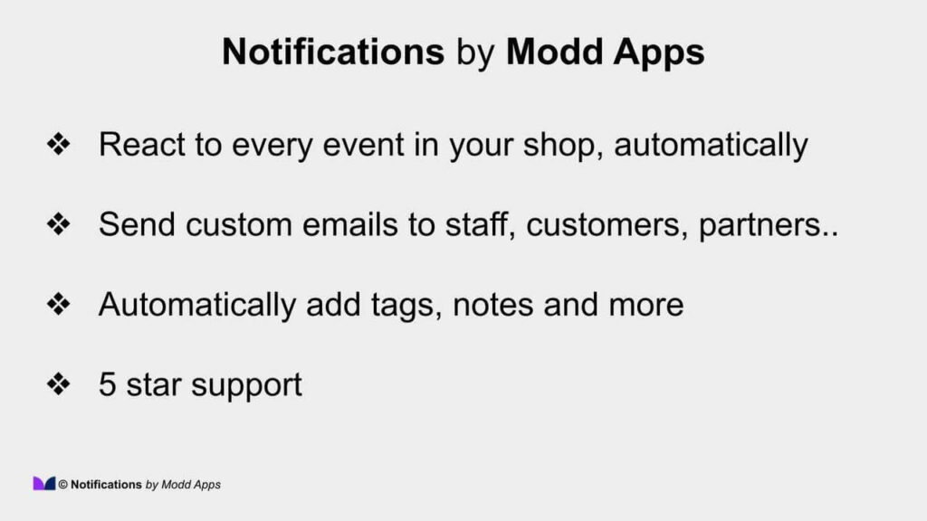 Notifications by Modd Apps